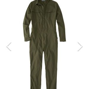 One One Six Dark Green Long Sleeve Jumpsuit
